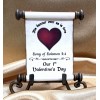 Our 1st Valentine's Day Ornament